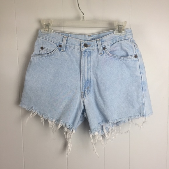 Brittania Pants - VTG Brittania High Waisted Cut Off Jean Shorts